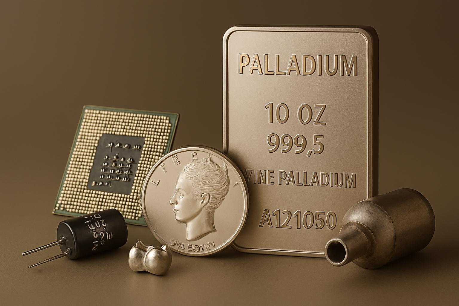 Industrielles Palladium