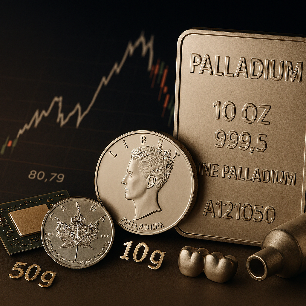 Palladium Preis Chart
