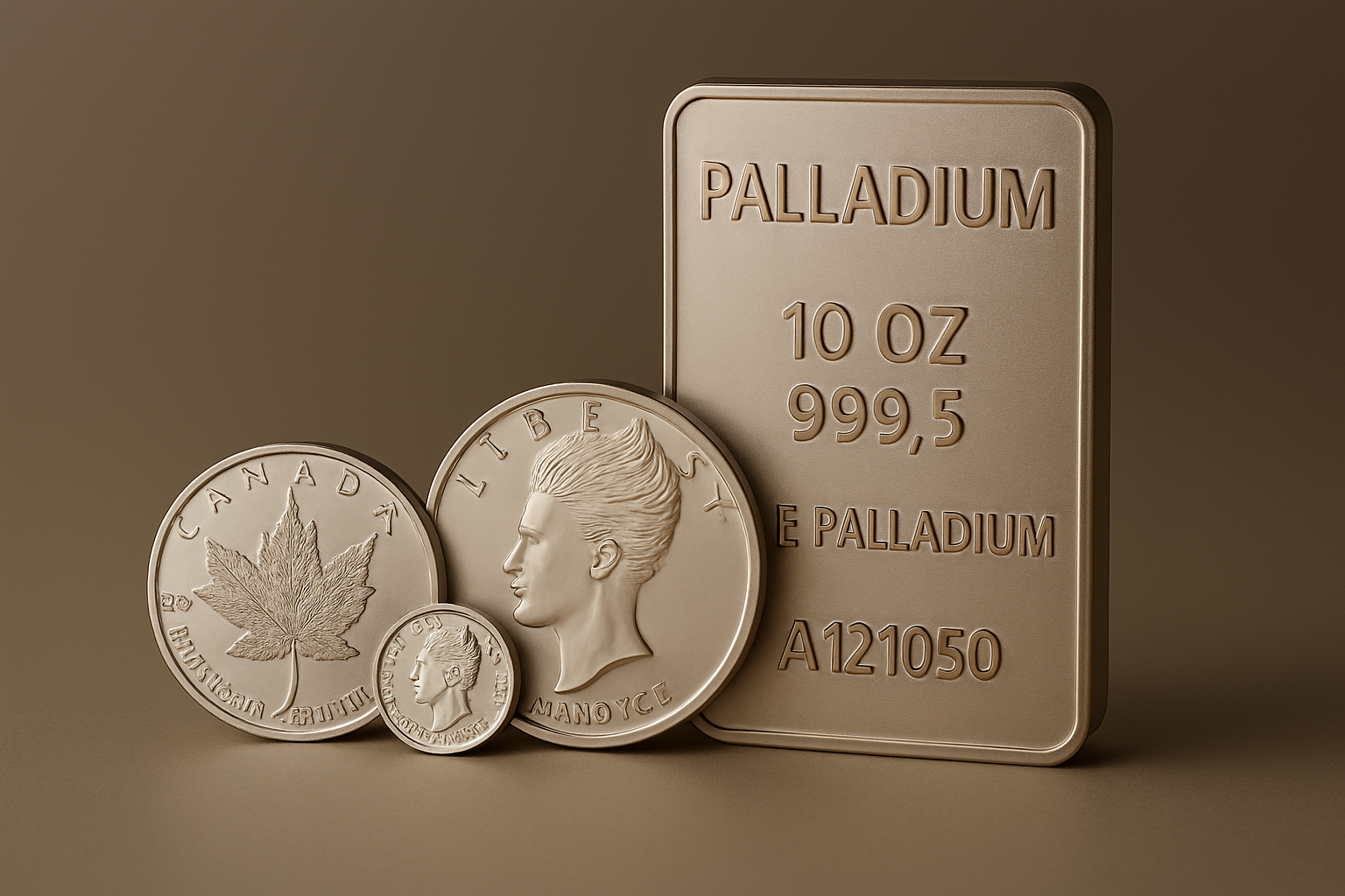 Palladium Münzen